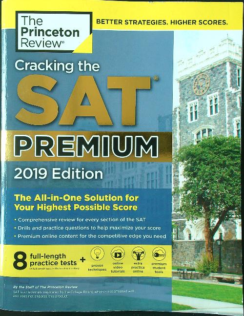 Cracking the SAT Premium 2019 Edition