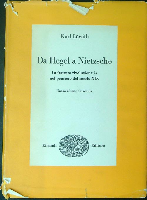 Da Hegel a Nietzsche