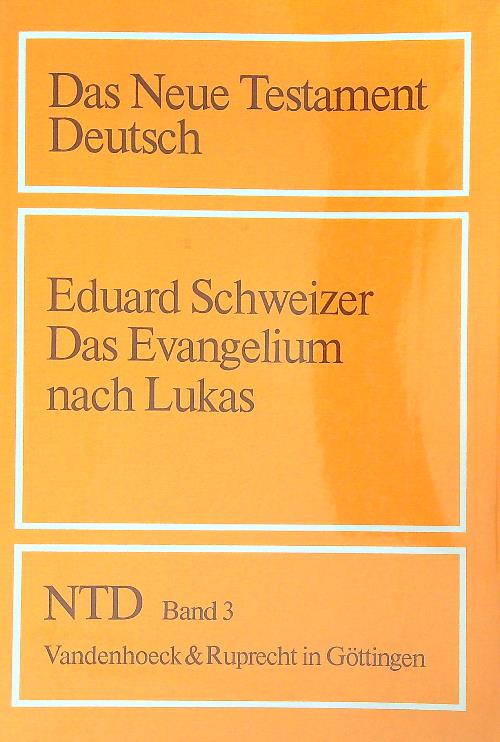 Das Evangelium Nach Lukas