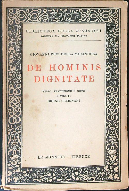 De hominis dignitate