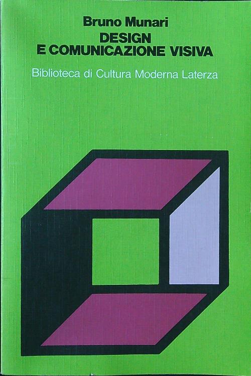 Design e comunicazione visiva. Contributo a una metodologia didattica