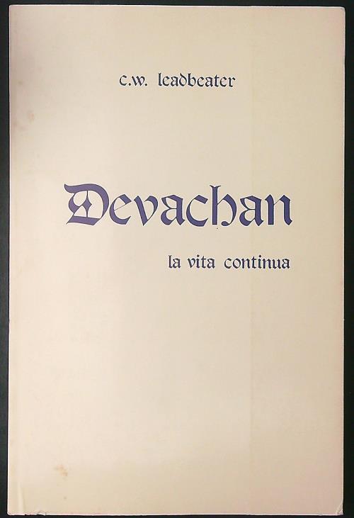 Devachan La vita continua