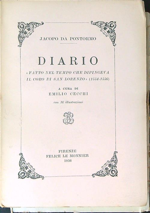 Diario - DA RILEGARE