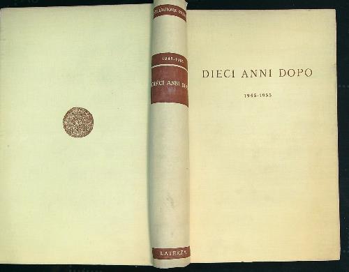 Dieci Anni Dopo 1945-1955