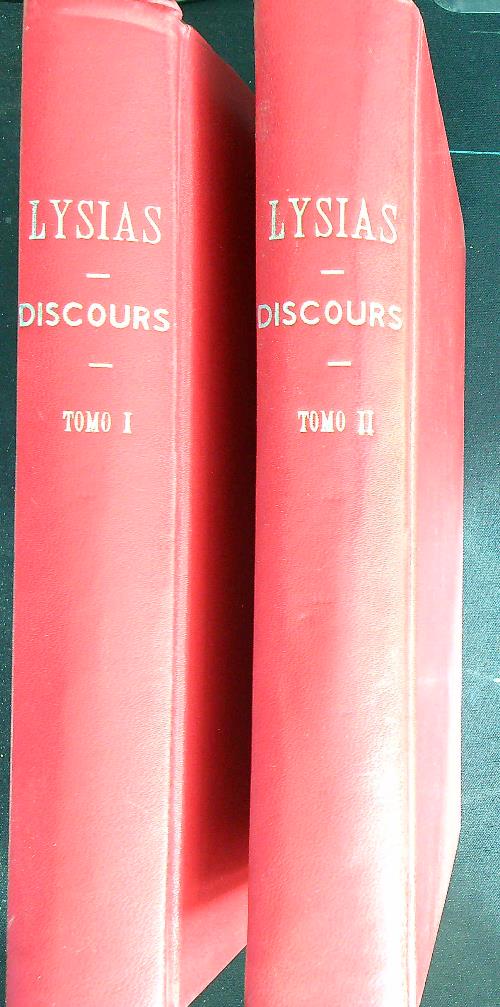 Discours. Tome I-II