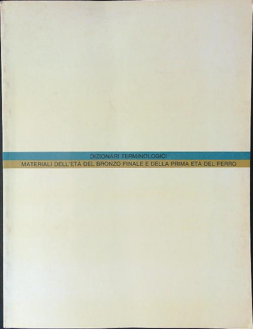 Dizionari terminologici