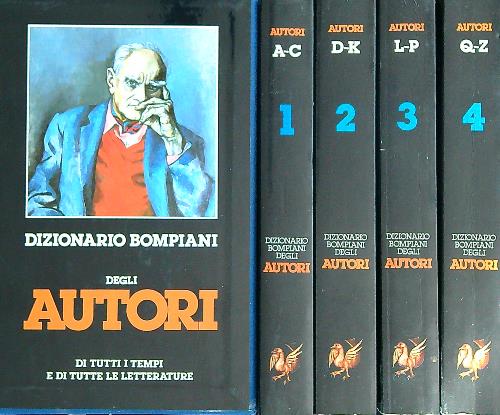 Dizionario Bompiani degli autori. 4vv