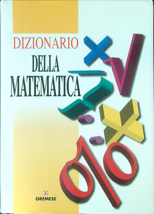 Dizionario della matematica