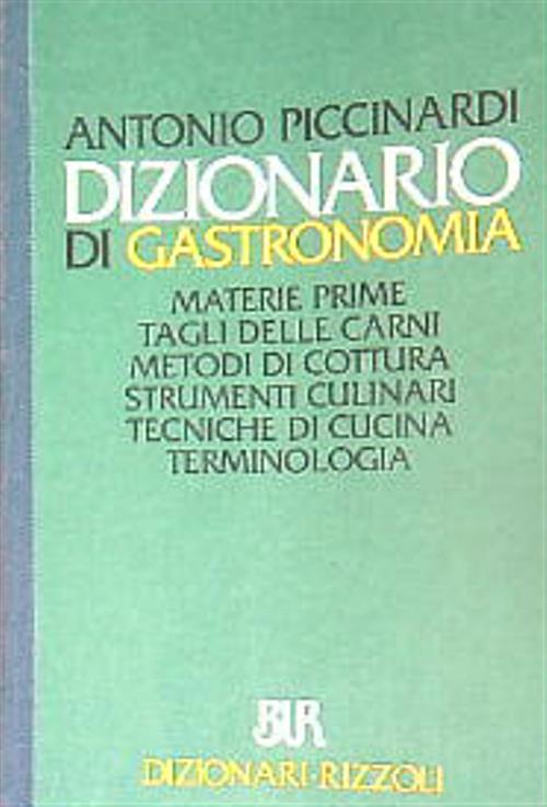 Dizionario di gastronomia