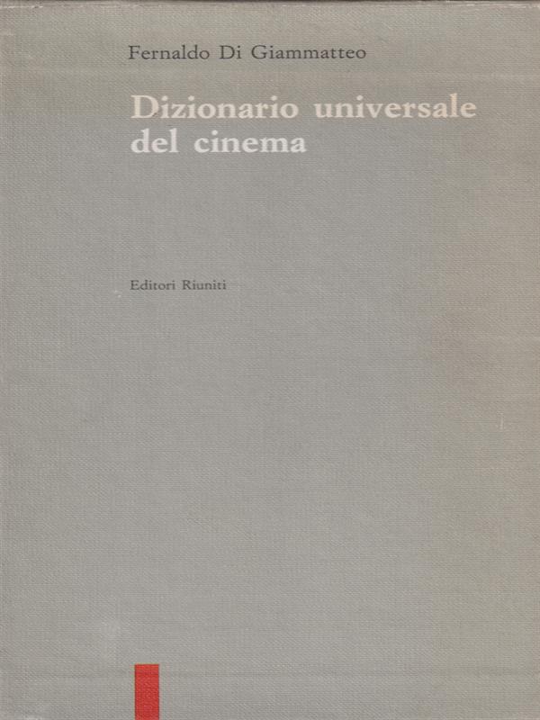 Dizionario universale del cinema 2 voll.