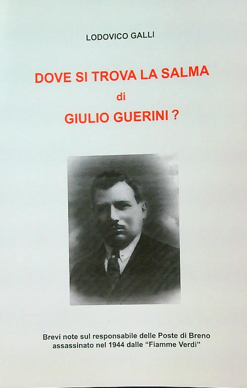 Dove si trova la salma di Giulio Guerini ?