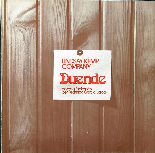 Duende. Poema fantastico per Federico Garcia Lorca