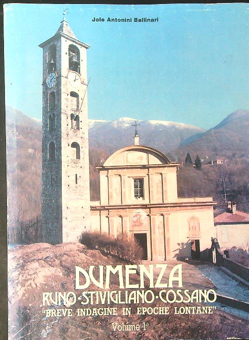 Dumenza Ruvo Stivigliano Cossano Vol 1