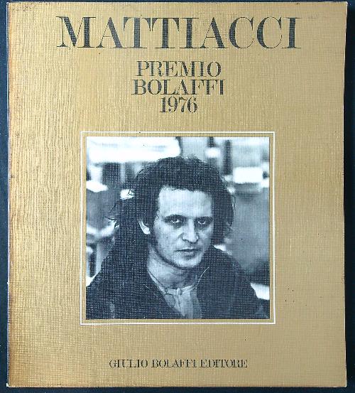 Eliseo Mattiacci premio Bolaffi 1976