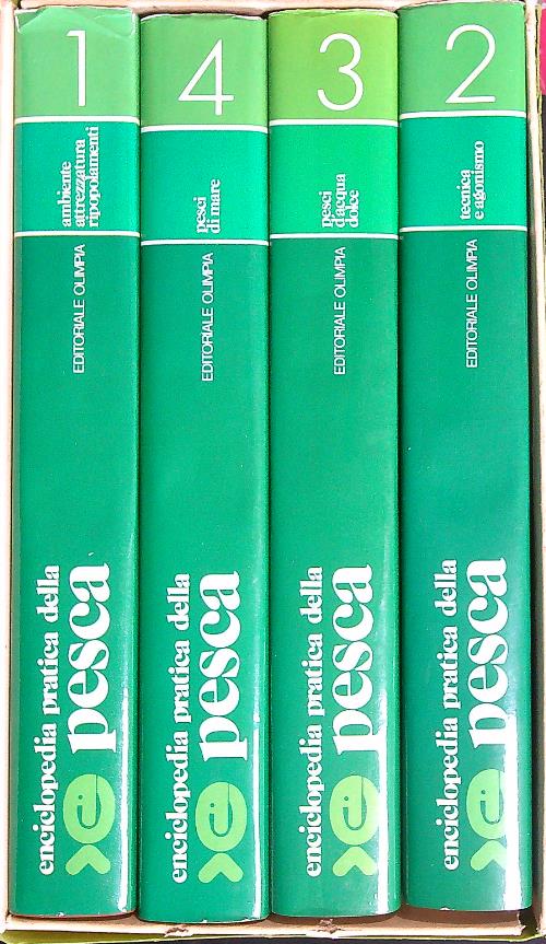 Enciclopedia pratica della pesca. 4 vv