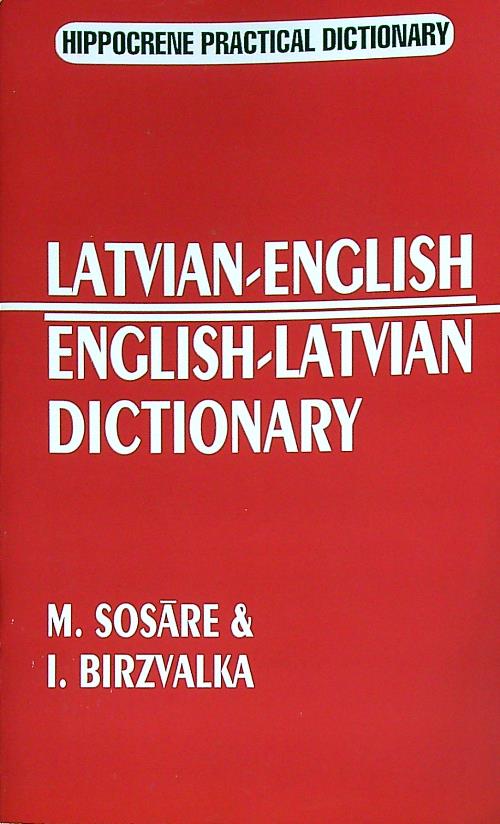 English/Latvian Dictionary