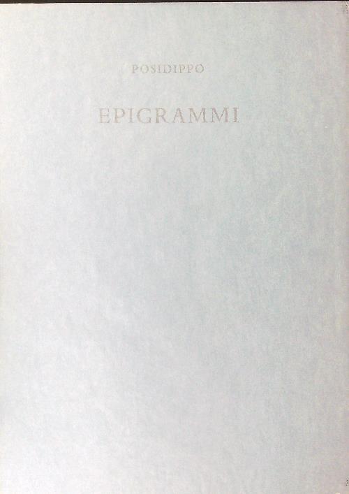 Epigrammi