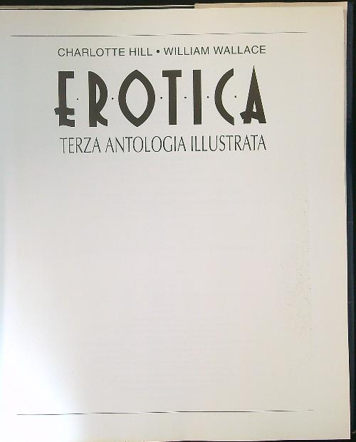 Erotica Terza antologia illustrata