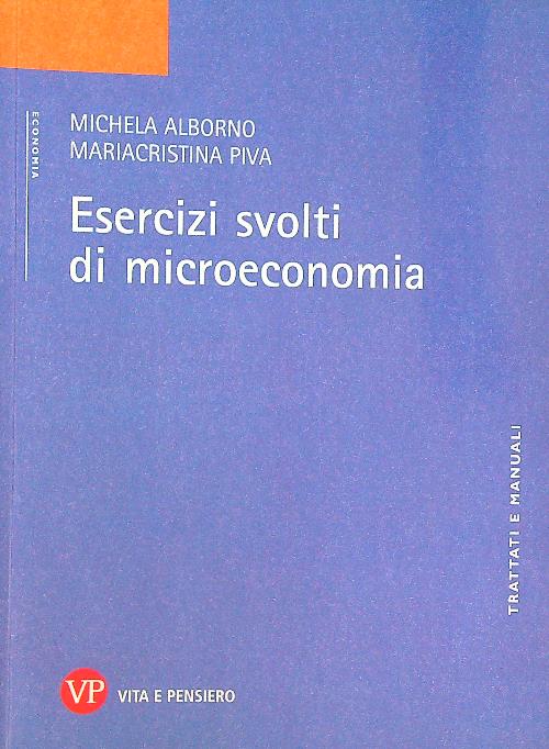 Esercizi svolti di microeconomia