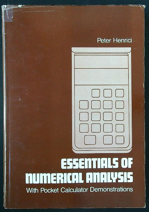 Essentials of Numerical Analysis