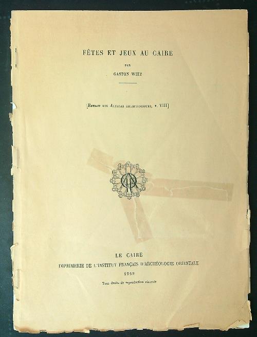 Fetes et jeux au Caire