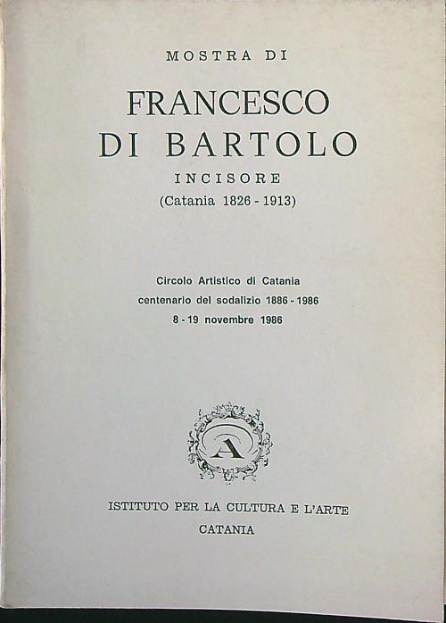 Francesco di Bartolo incisore