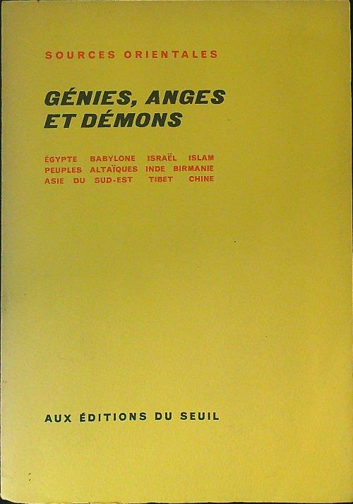 Genies, anges et demons