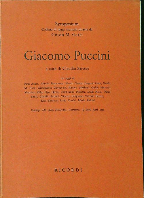 Giacomo Puccini
