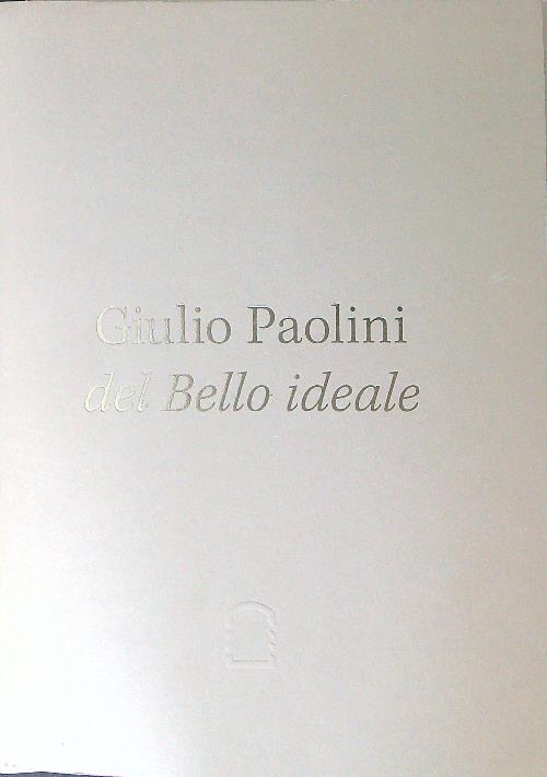 Giulio Paolini del Bello Ideale