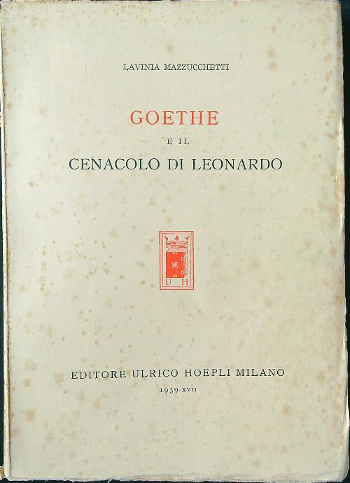 Goethe e il Cenacolo di Leonardo