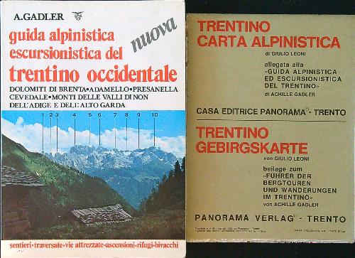 Guida alpinistica escursionistica del Trentino occidentale