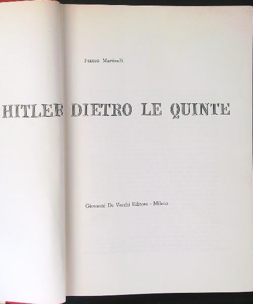 Hitler Dietro le quinte