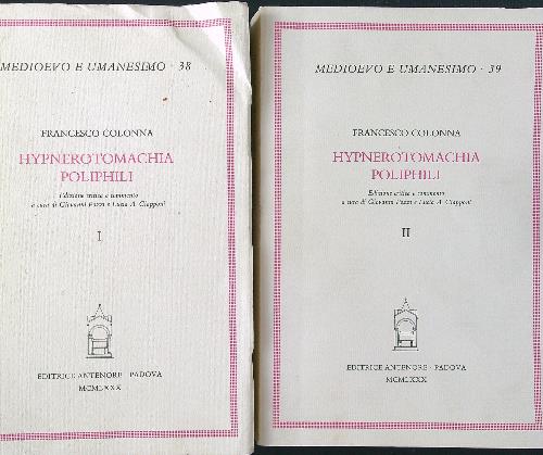 Hypnerotomachia poliphili 2 voll.