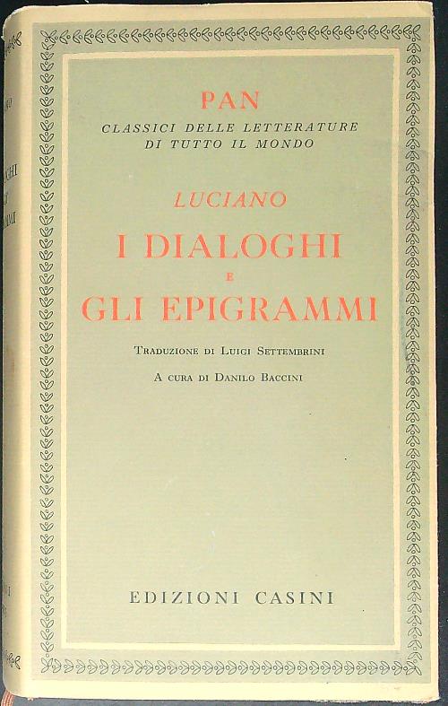 I dialoghi e gli epigrammi