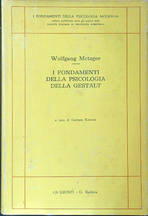 I fondamenti della psicologia della Gestalt