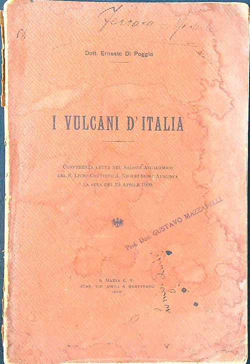 I vulcani d'Italia