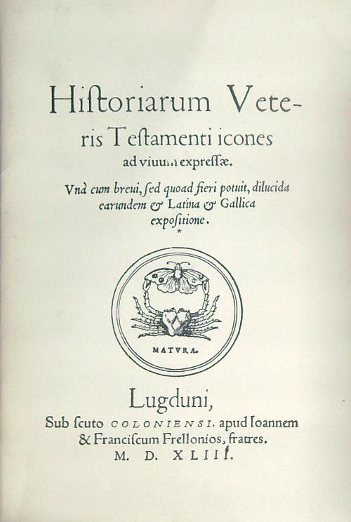 Icone delle storie dell'Antico Testamento di Hans Holbein il Giovane