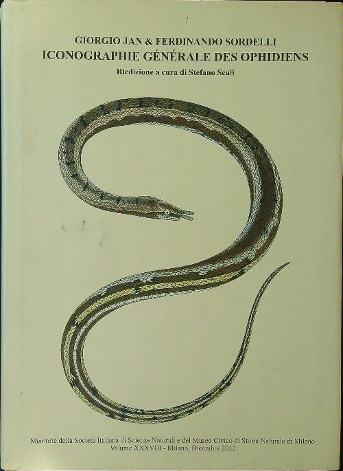 Iconographie generale des ophidiens