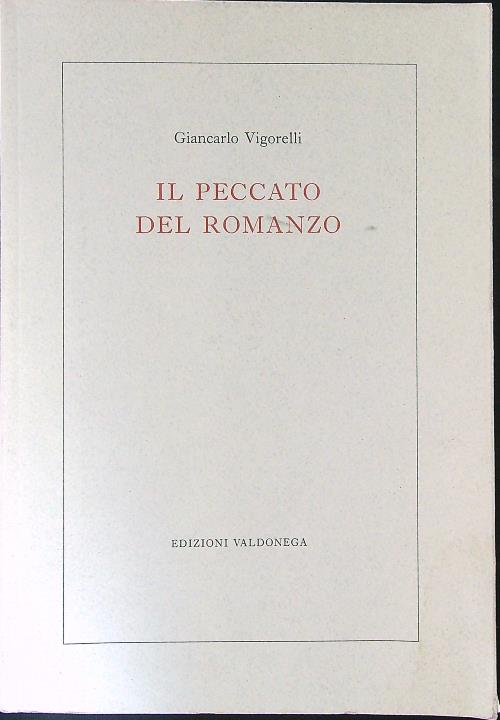 Il peccato del romanzo