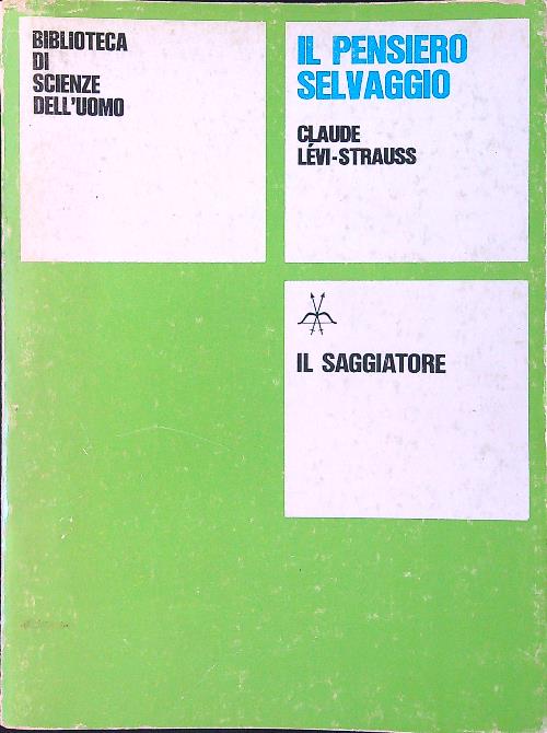 Il pensiero selvaggio