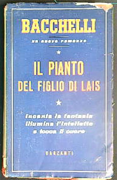 Il pianto del figlio di Lais