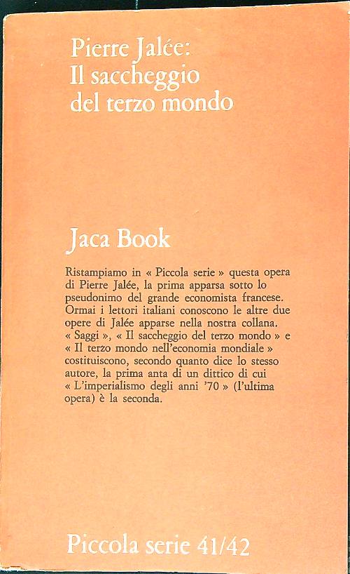 Il saccheggio del terzo mondo