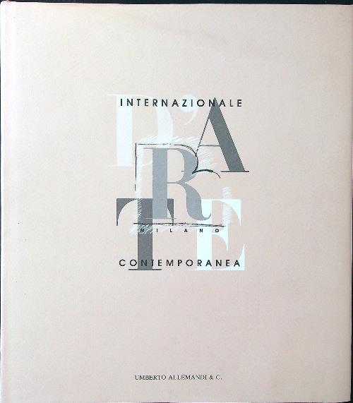 Internazionale arte contemporanea Milano 1991