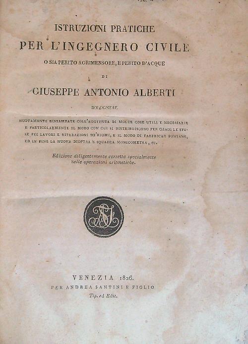Istruzioni pratiche per l'ingegnero civile