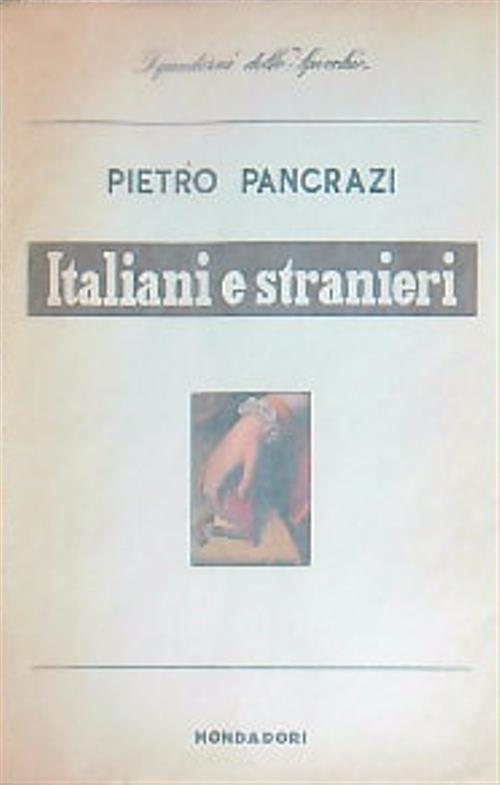 Italiani e stranieri