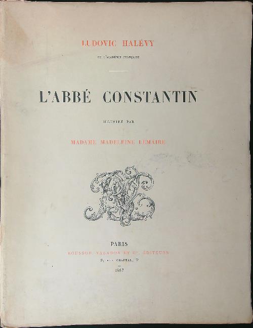 L'abbe' Constantin DA RILEGARE