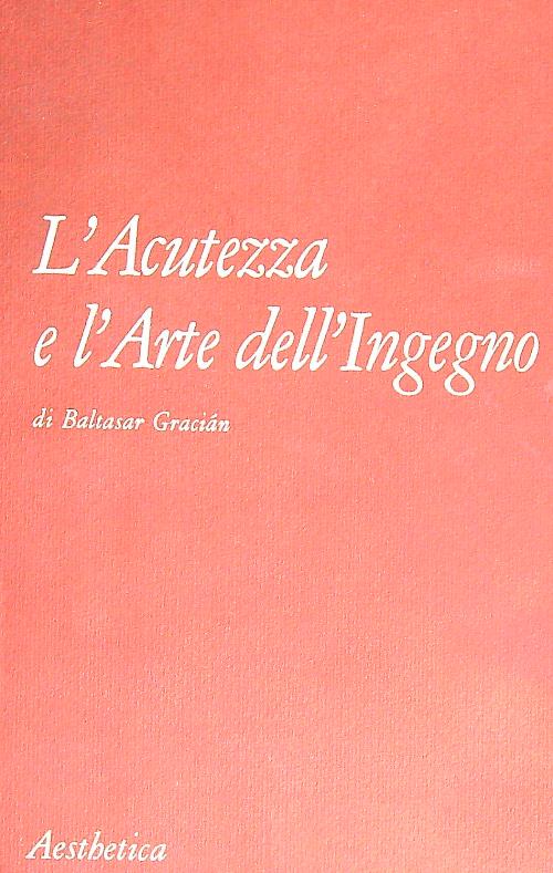 L' acutezza e l'arte dell'ingegno