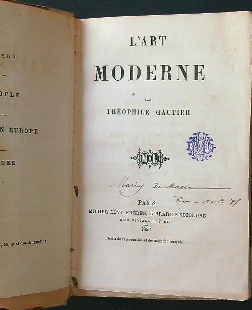 L'art moderne
