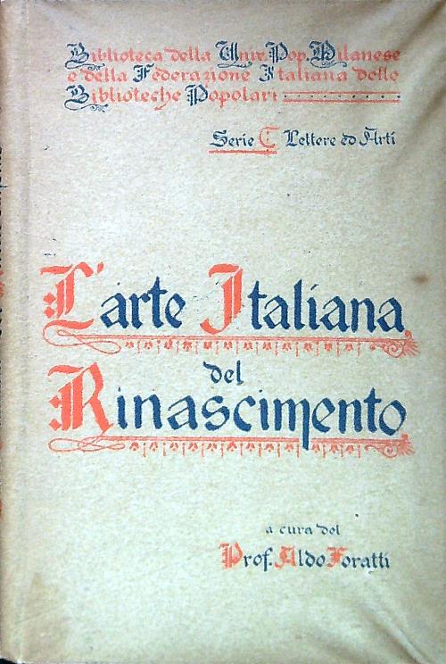L'arte Italiana del Rinascimento