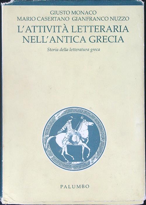L'attivita' letteraria nell'antica Grecia
